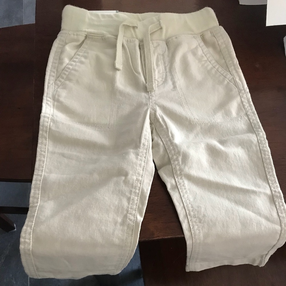 Baby Gap khaki color linen pants